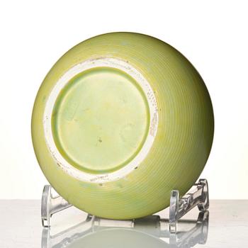 Wilhelm Kåge, a "Sunny" glazed ceramic vase, Gustavsberg, Sweden, 1930s.