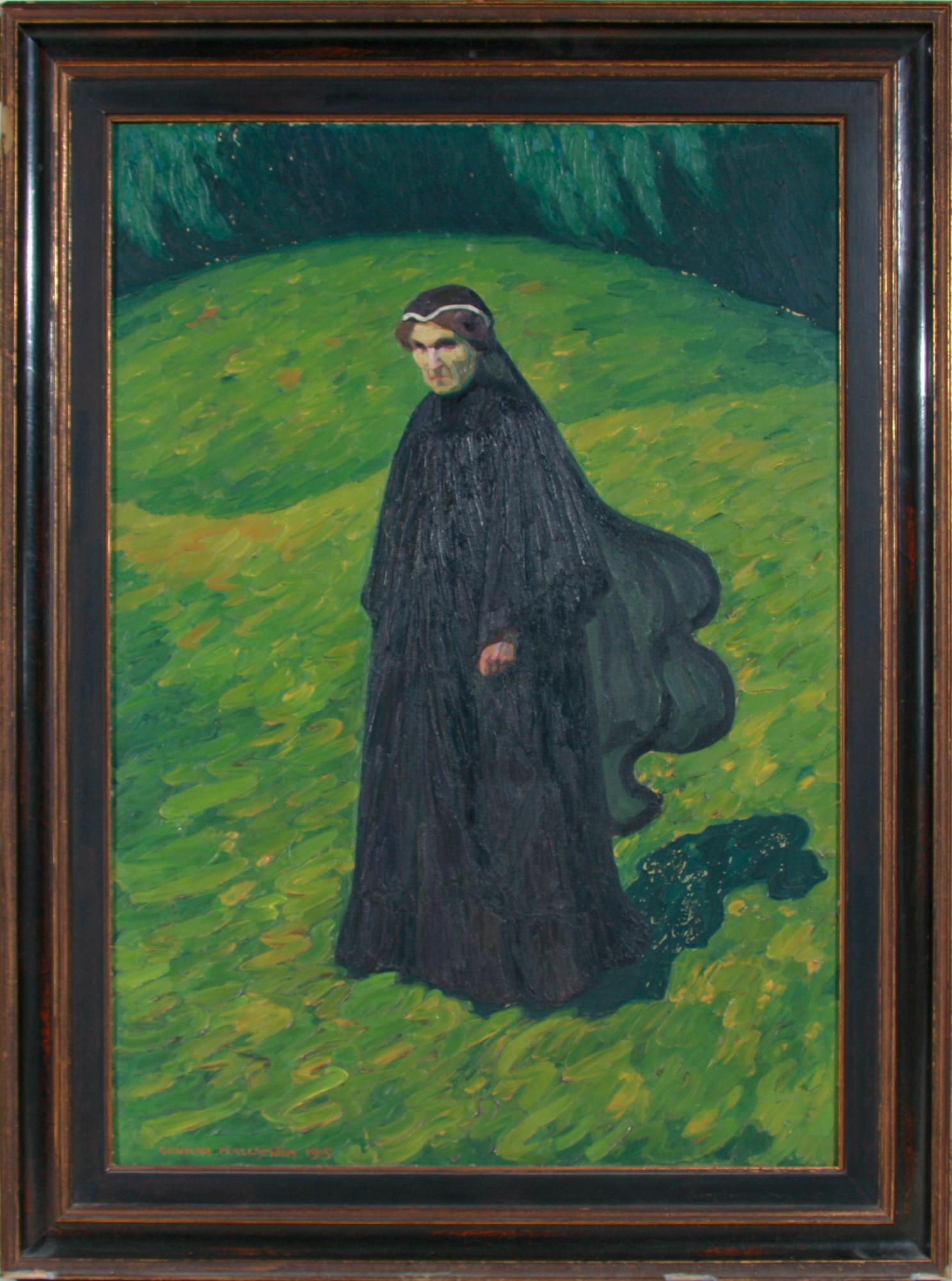 GUNNAR HALLSTRÖM, olja på duk, sign och dat 1915.