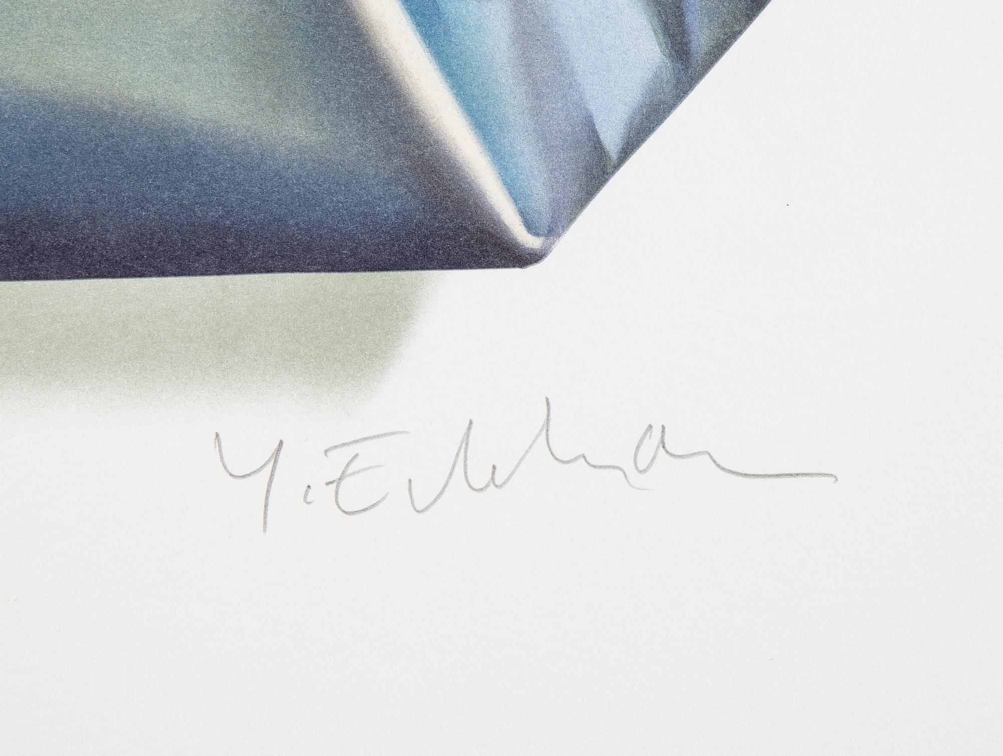 Yrjö Edelmann, lithograph in colours, 2001, signed 1336/1500.