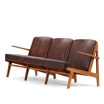 478. Børge Mogensen, a rare oak sofa, Tage Kristiansen, Denmark, ca. 1951.