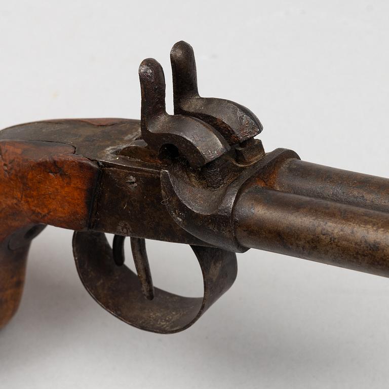 Firing pin pistols, 3 pcs, second half of the 19th century.