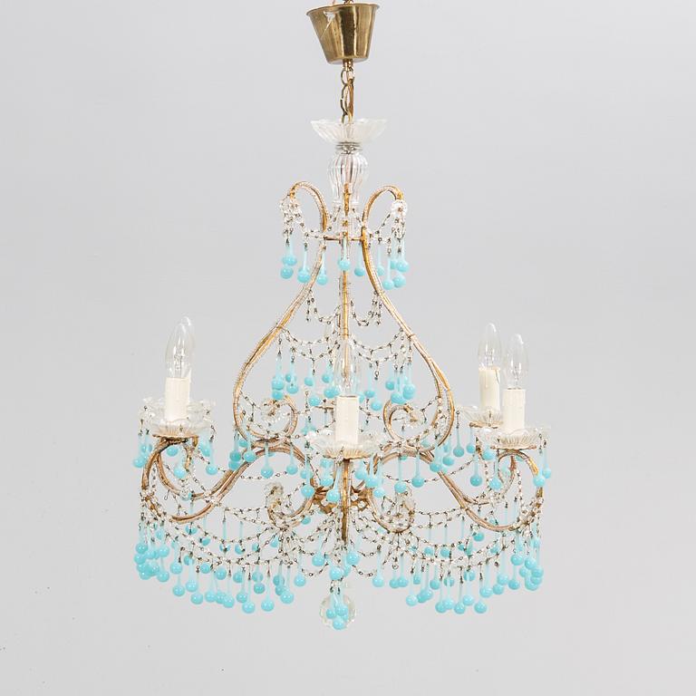 An Italian later 20th century chandelier.