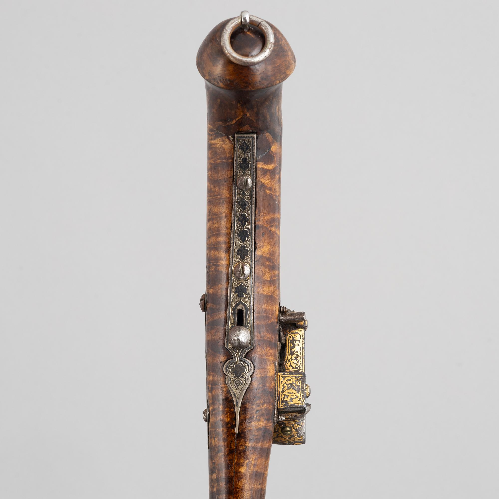 Snaphaunce pistol, Caucasus, circa 1800.