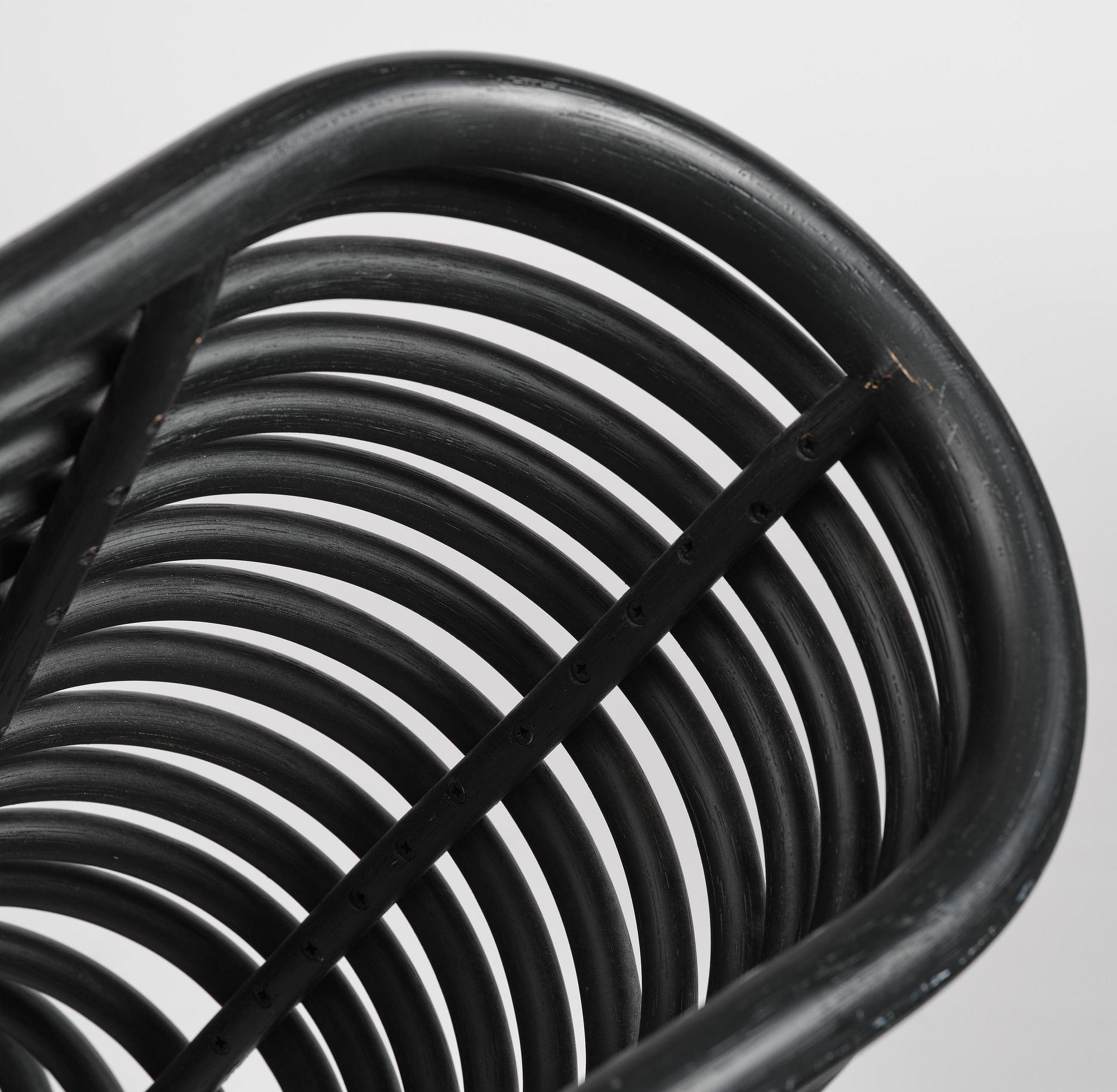 Enzo Berti, a pair of "Kora" lounge chairs, Ferlea, Italy, post 2004.