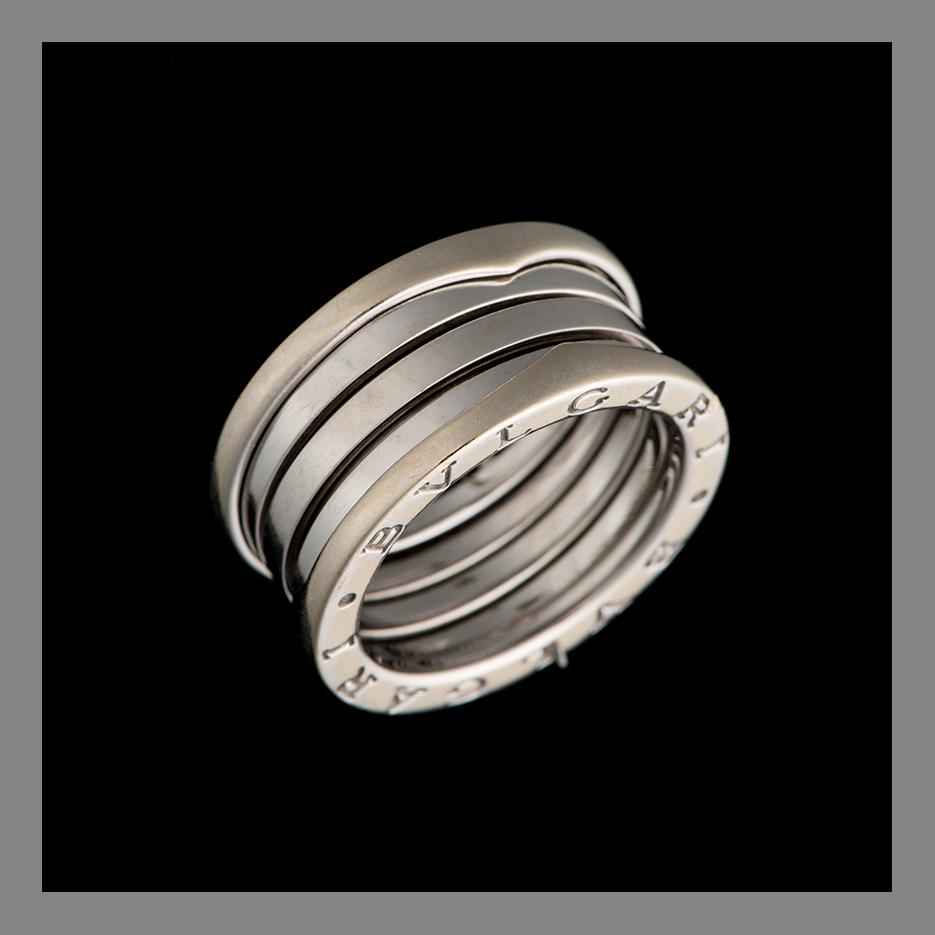 A RING, Bulgari B Zero 1, 18K white gold. Weight 10.4 g.