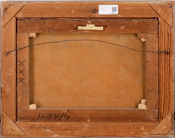 GUSTAF RYDBERG, olja på duk, otydligt monogramsignerad.