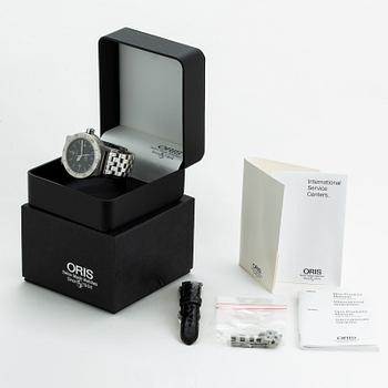 Oris, BC3, Big Crown, Day-Date, wristwatch, 42 mm.