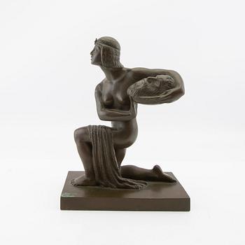 Anders Jönsson, sculpture signed patinated bronze.