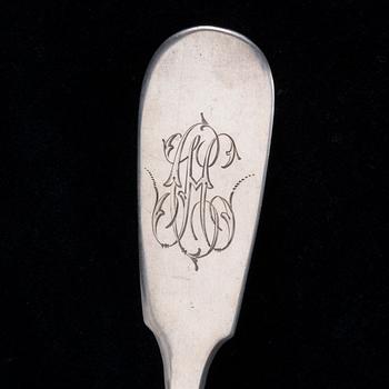 SKED, silver, Feodor Stroganov, Moskva, Ryssland 1859. Vikt ca 134,5 g.