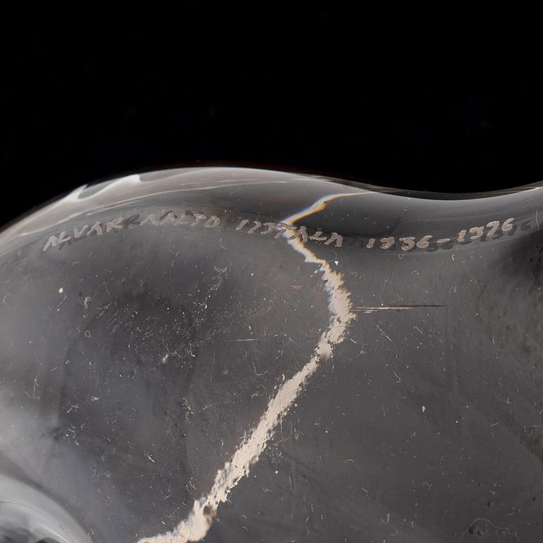 Alvar Aalto, a '3030' vase, signed Alvar Aalto Iittala 1936-1996.