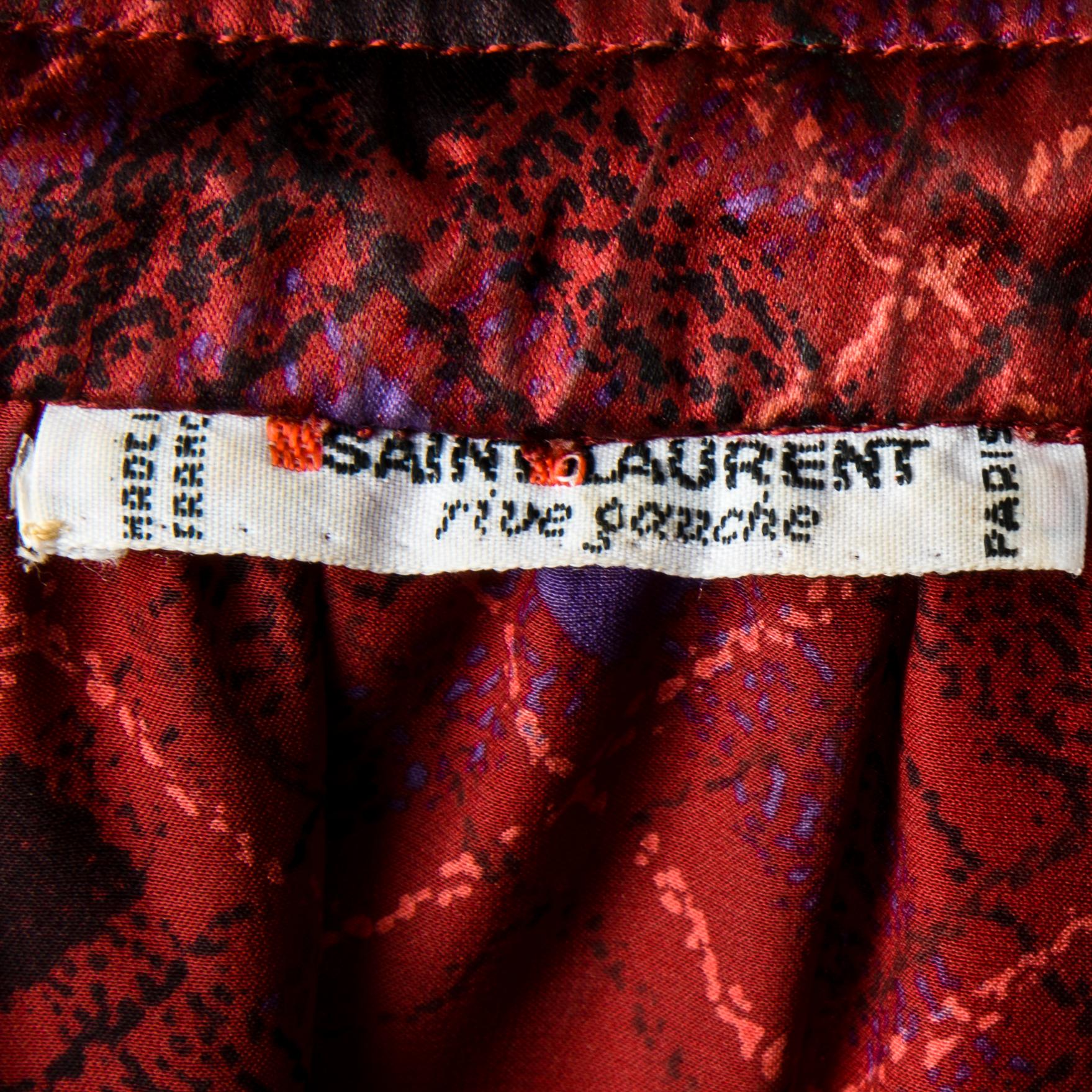 DRÄKT, Yves Saint Laurent.