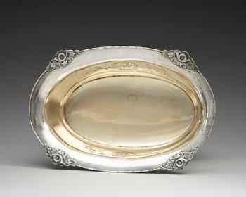 A C.G. Hallberg silver jardinière, Stockholm 1926.