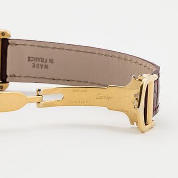 Must de Cartier, Tank Français, wristwatch, 26 x 35 mm.