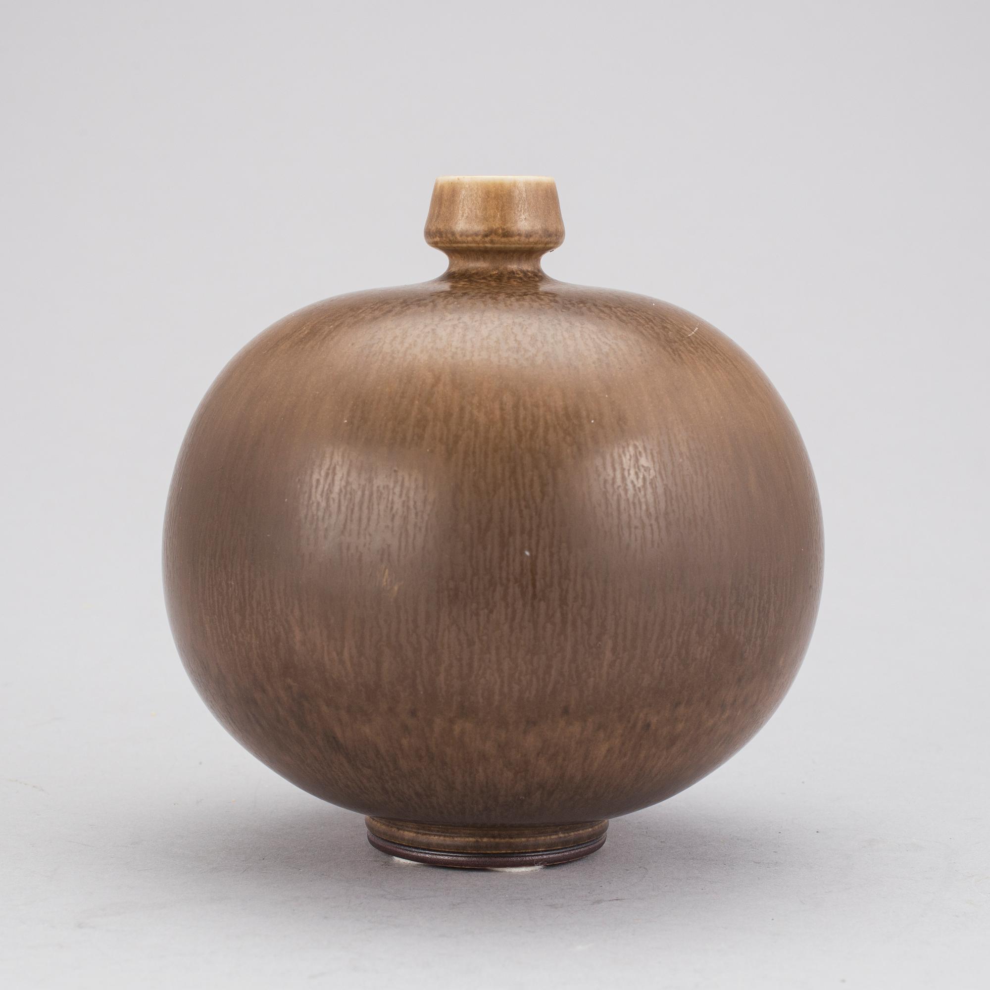 VAS, stengods, Berndt Friberg, Gustavsberg Studio 1965.