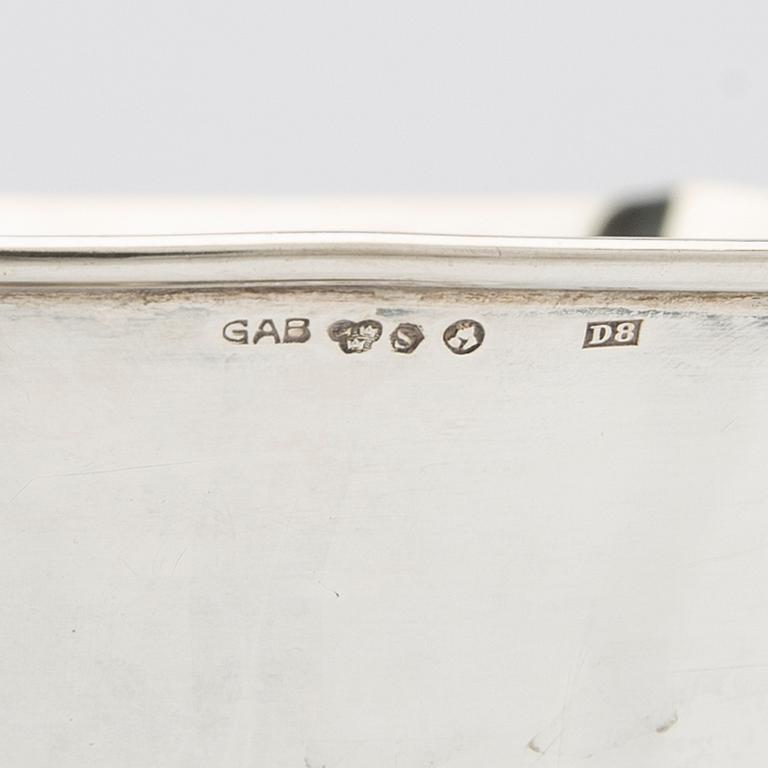 Goblet on foot silver GAB Stockholm 1930.