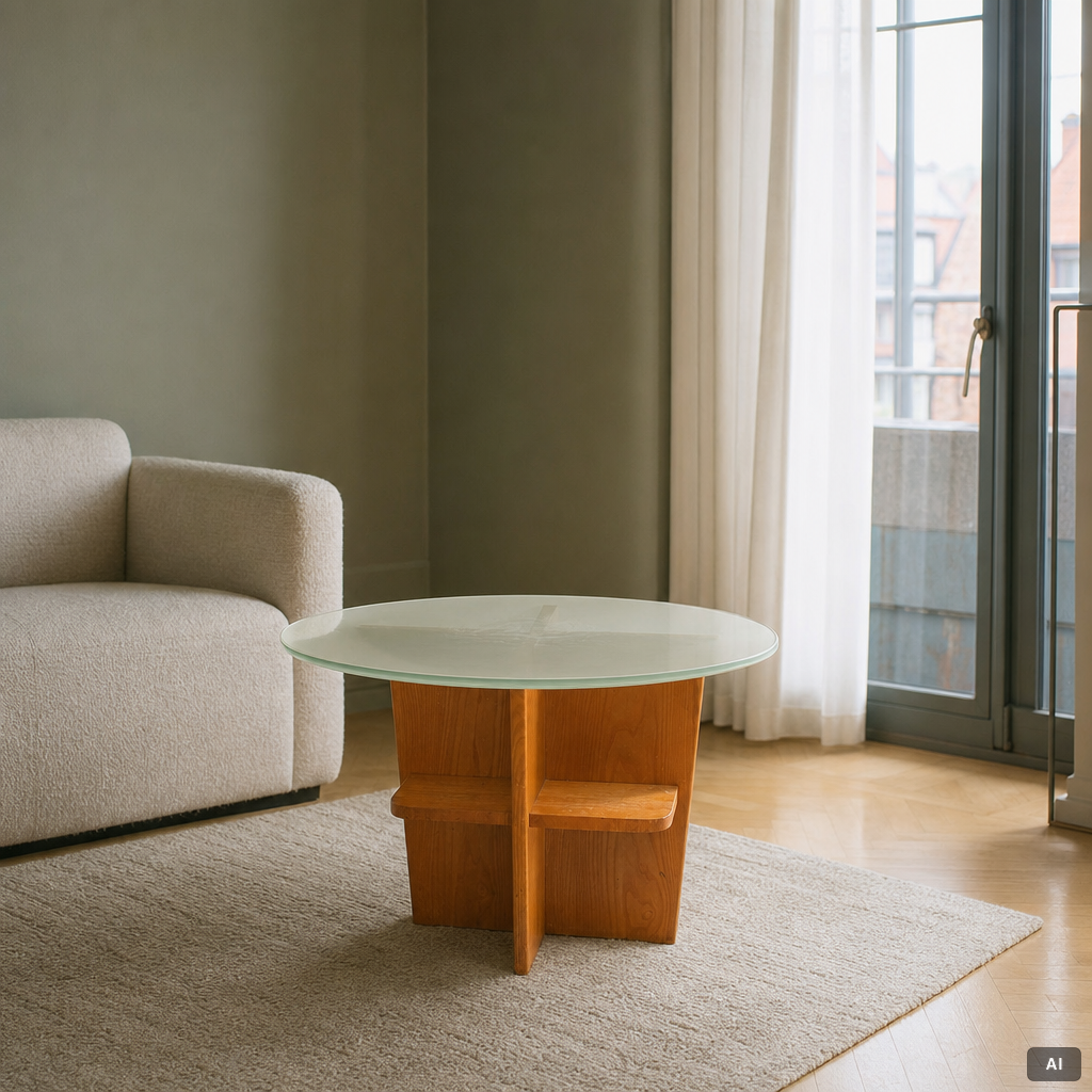 A coffee table, Swedish Modern, 1940s.
