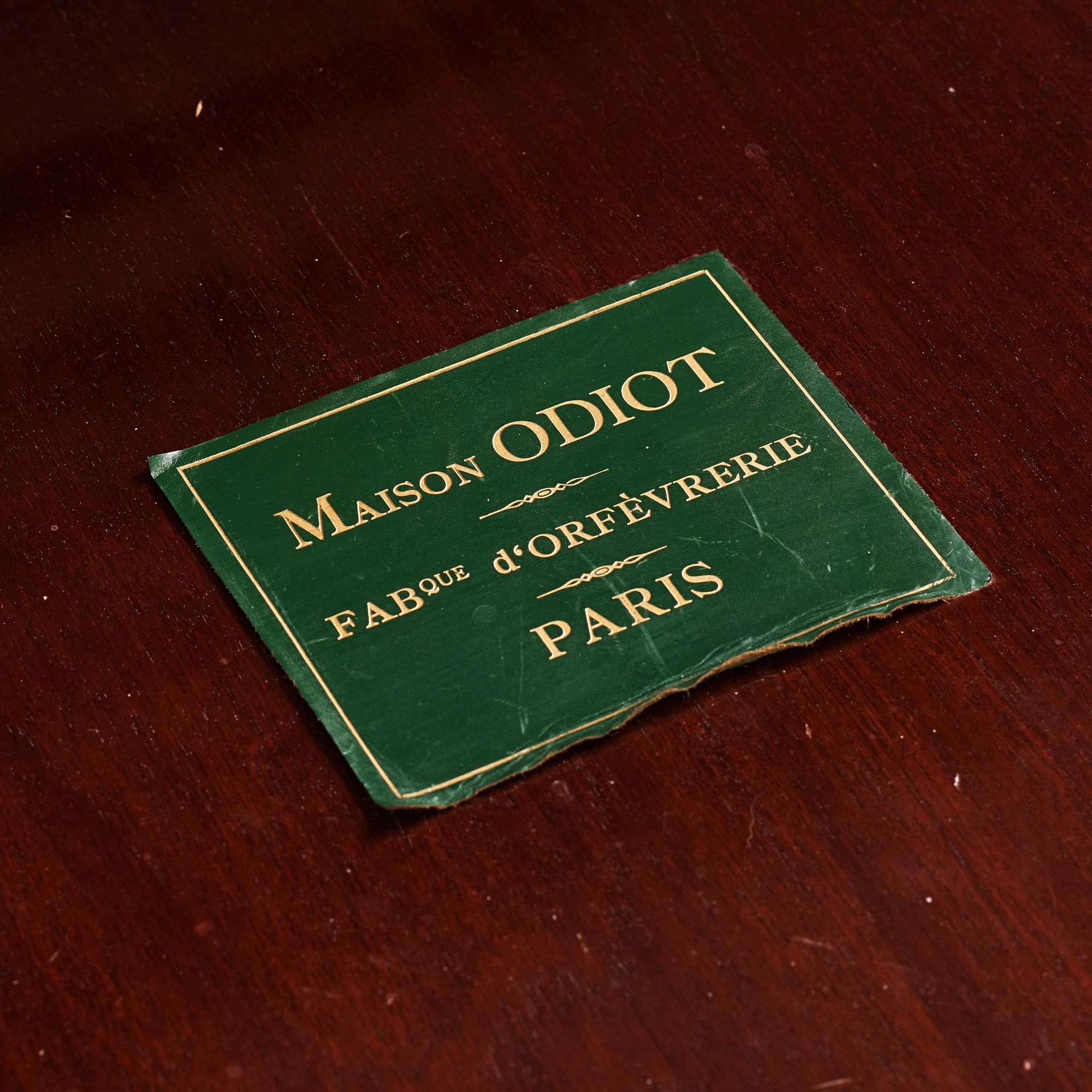 Odiot, Paris efter 1838. Bestickuppsättning, 299 delar, silver 950/1000.