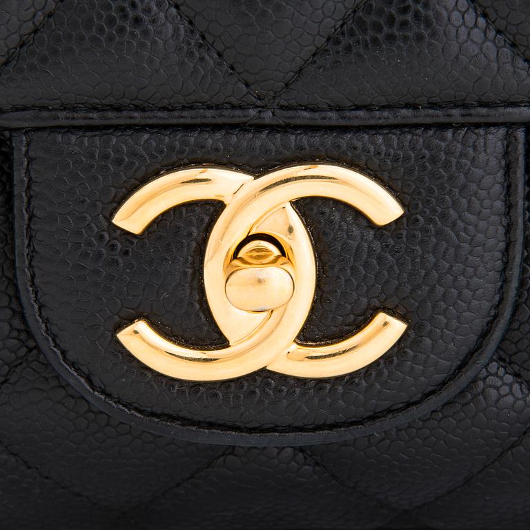Chanel, a 'Double Flap Bag Maxi' bag, 2010-2011.