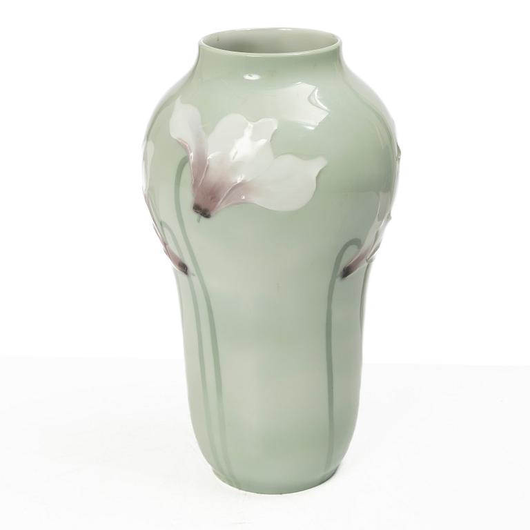 Karl Lindström, an Art Nouveau vase, Rörstrand, Sweden.