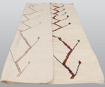 A rug, Morocco, ca 260 x 166 cm.