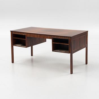 Erik Wørts, a rosewood veneered 'Exklusiv' desk, IKEA, 1960's.