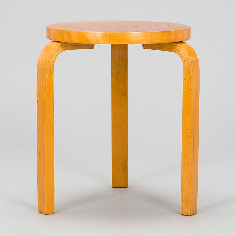 Alvar Aalto, stool model 60 for Artek, 1970s.