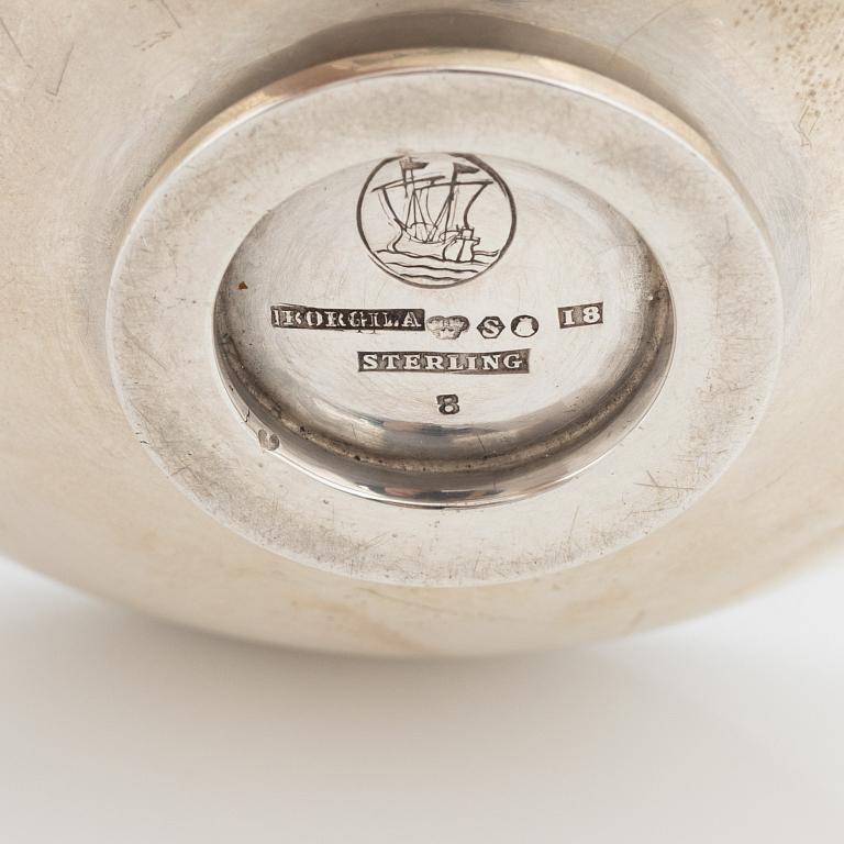Atelier Borgila, a silver bowl, Stockholm, 1935.