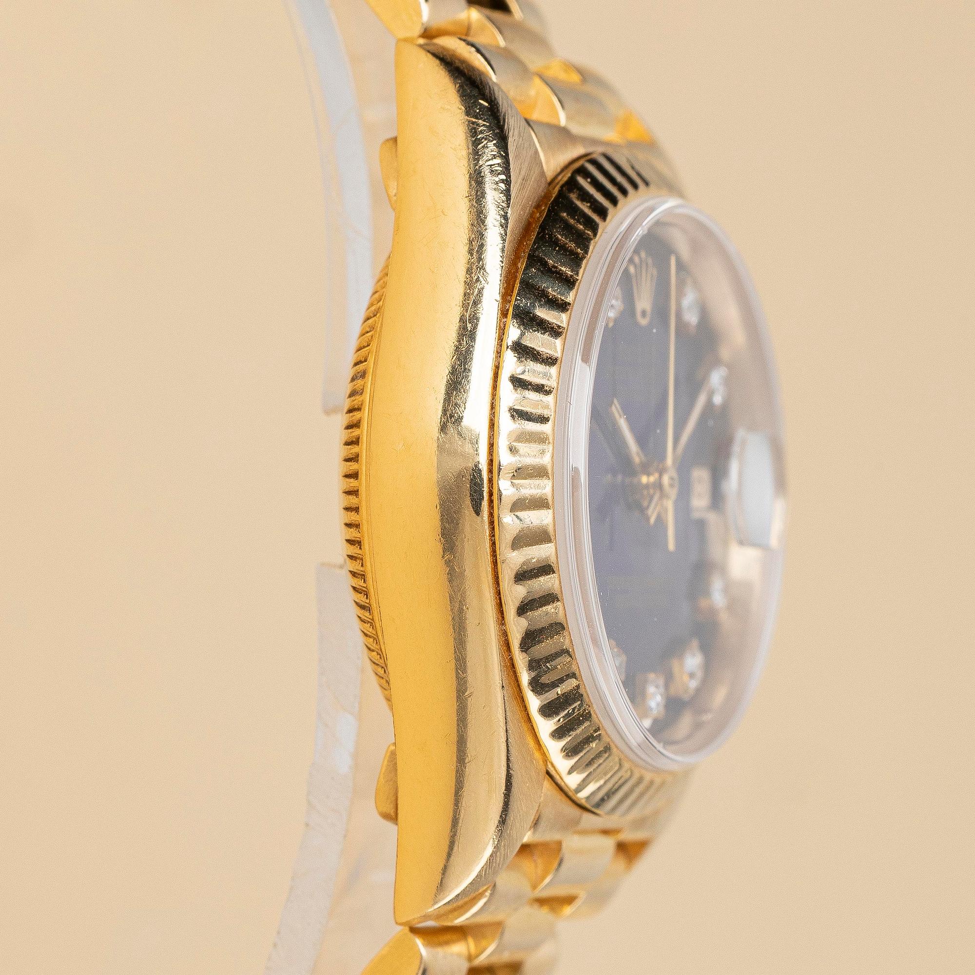 Rolex, Datejust, "Dégradé Diamond Dial", ca 1986.