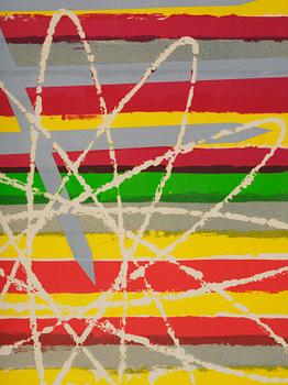 James Rosenquist, "Time Stream Prix" from: "Hommage aux Prix Nobel" (The Nobel Prize Portfolio).