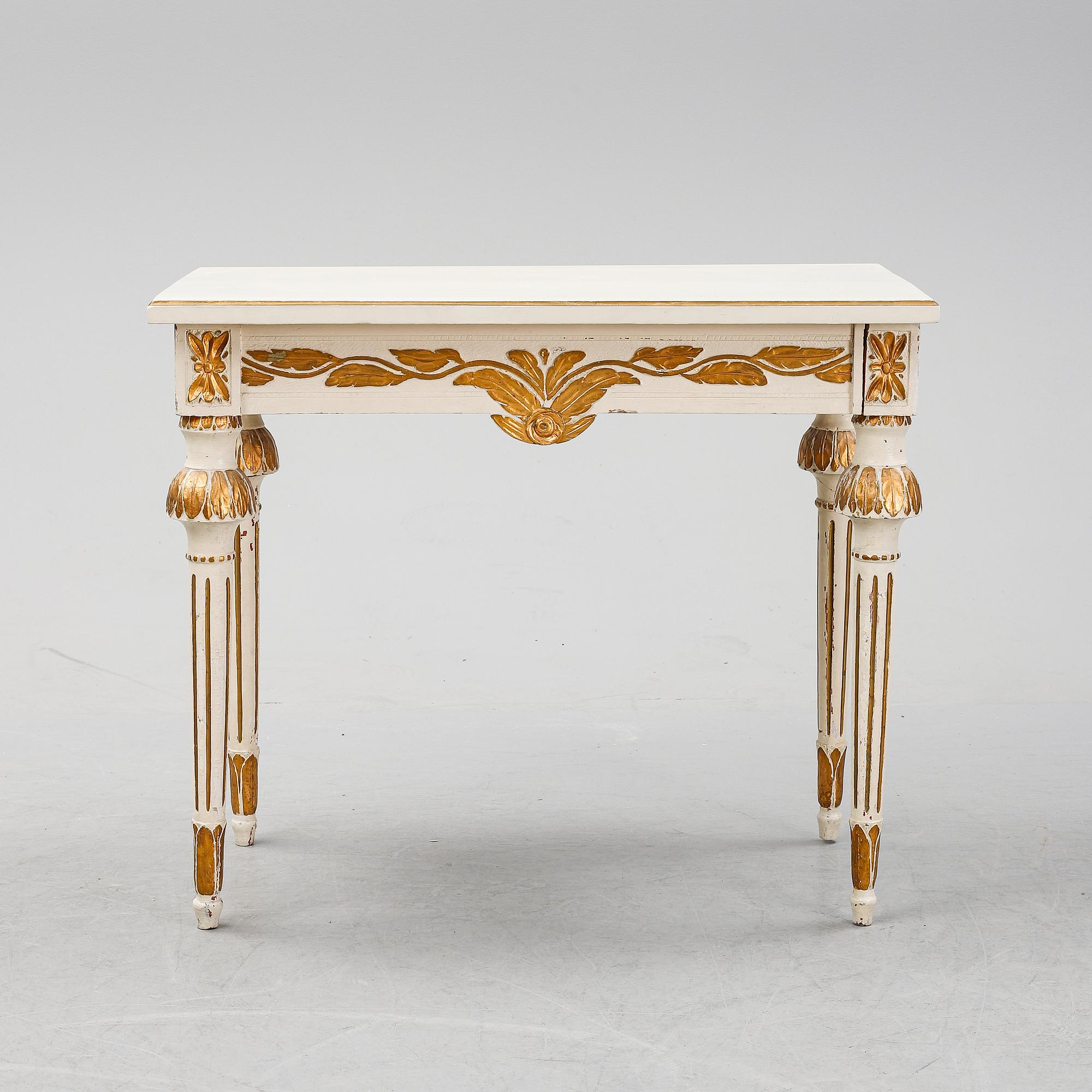 A gustavian table, early 19th century.
