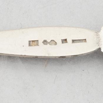 Silver coffee spoons (36 pieces).