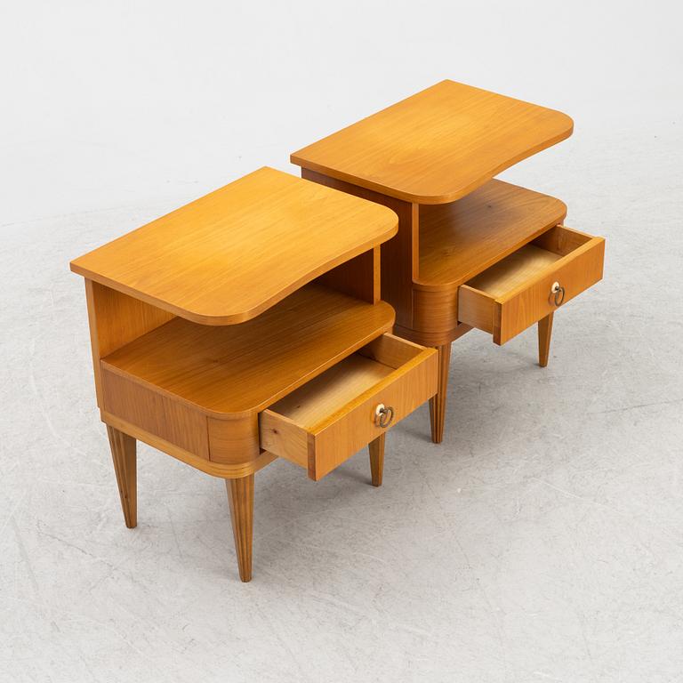 Sängbord, ett par, Swedish Modern, 1930/1940-tal.