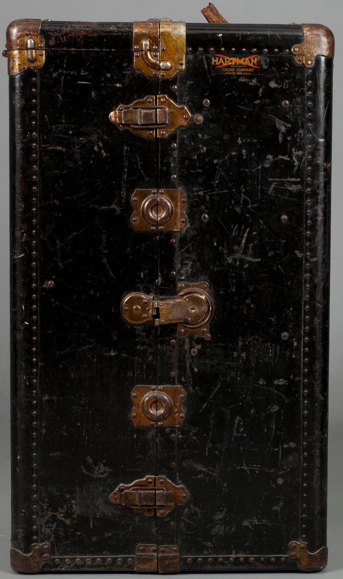 RESEKOFFERT, märkt Hartman Trunk Company, USA, 1900-talets början.