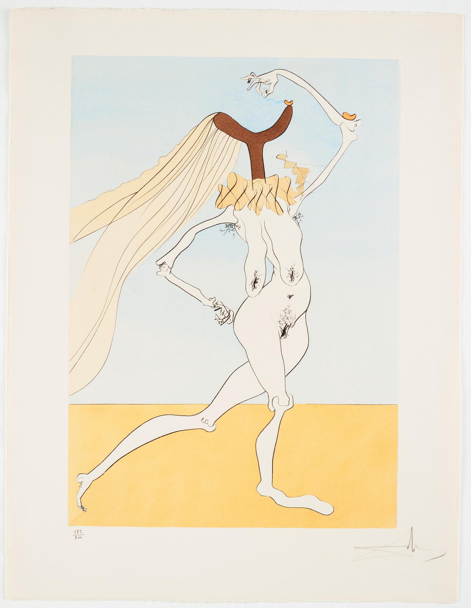 Salvador Dalí, "Visions de Quevedo".
