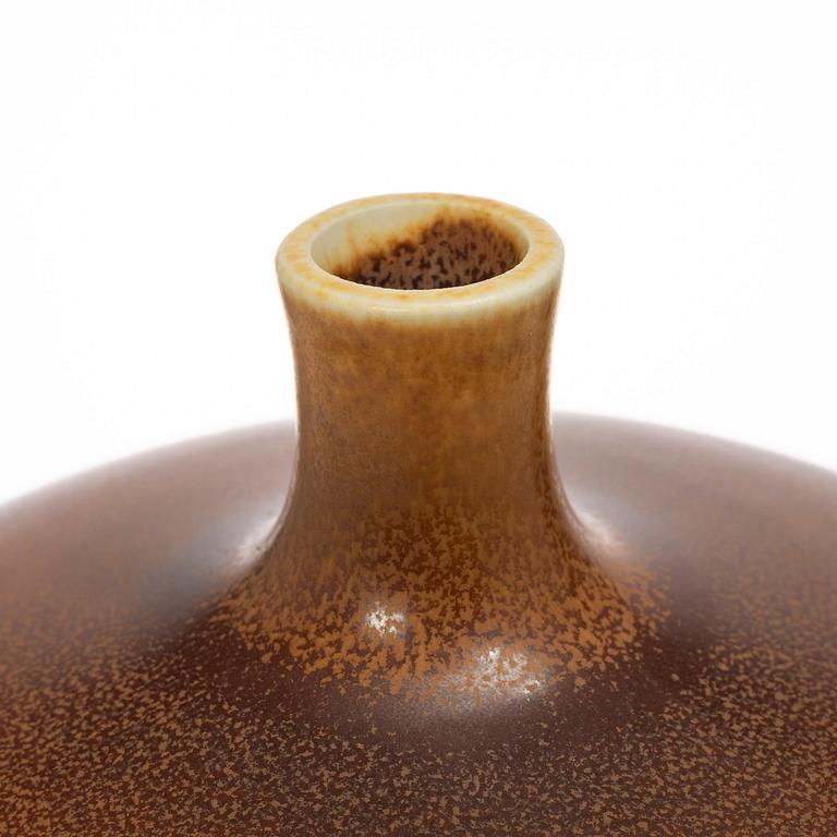 Berndt Friberg, a stoneware vase, Gustavsbergs Studio, Sweden, 1974.