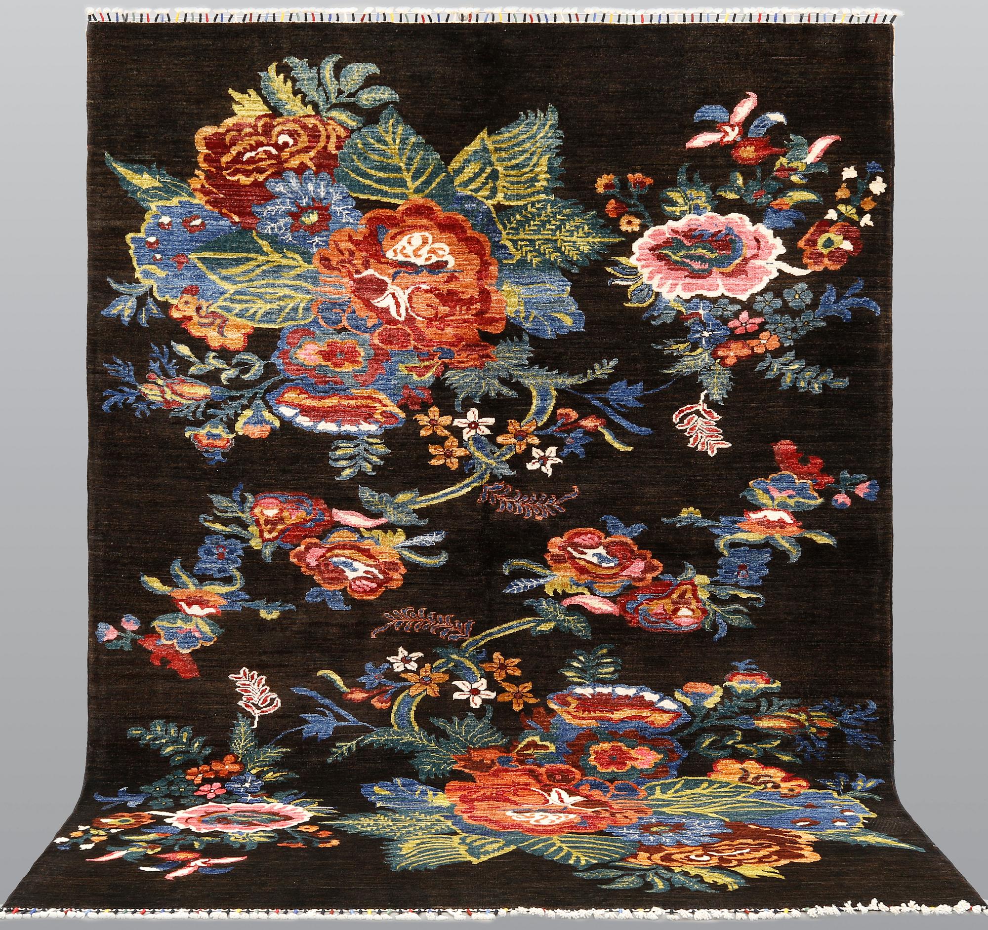 Matta, Ziegler Design, ca 233 x 179 cm.