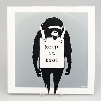 BANKSY, 12" EP credited to DJDM, Danger Mouse, released 2008. Numbered 770 / 1000.