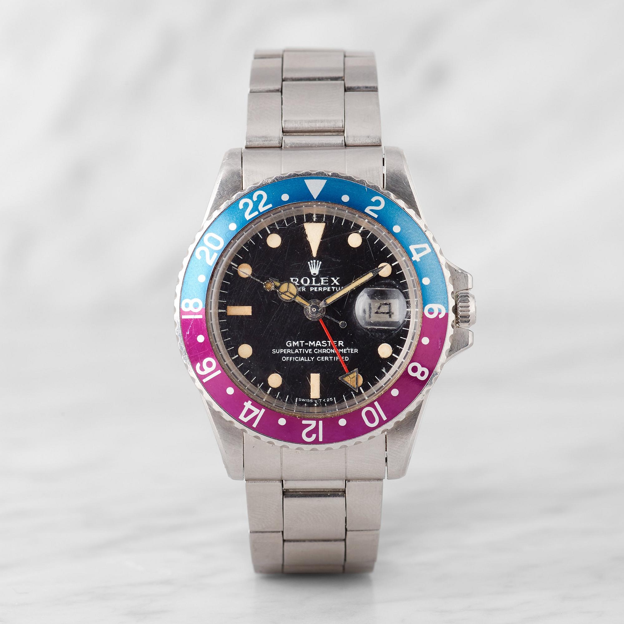 ROLEX, Oyster Perpetual, GMT-Master, Chronometer, armbandsur, 40 mm,.