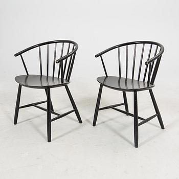 Ejvind A. Johansson, karmstol, "J64", FDB Möbler, Danmark.