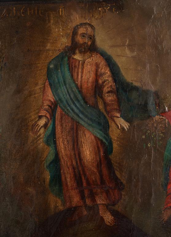 A Russian Icon, 19th century.