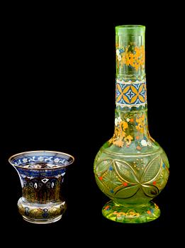 VAS / KARAFF samt GLAS, Ryssland, 1800/1900-tal.