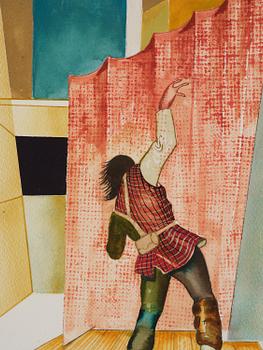 Jens Fänge, "Bob Dylan" (version av Nobeldiplom 2016).