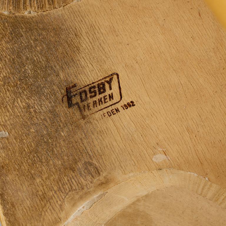 STOLAR, 3 st, "Fanett", Ilmari Tapiovaara, Edsbyverken, omkring 1900-talets mitt.