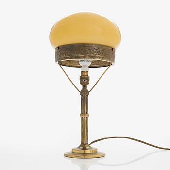 An early 20th century table lamp.