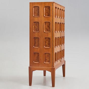 Carl Cederholm, a mahogany cabinet, Stil & Form, Stockholm 1940's-50's.