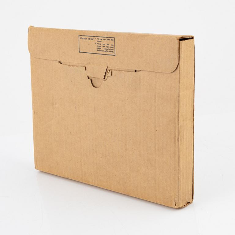 Exhibition catalogue, Andy Warhol, Moderna Museet, Stockholm 1968. With original box.