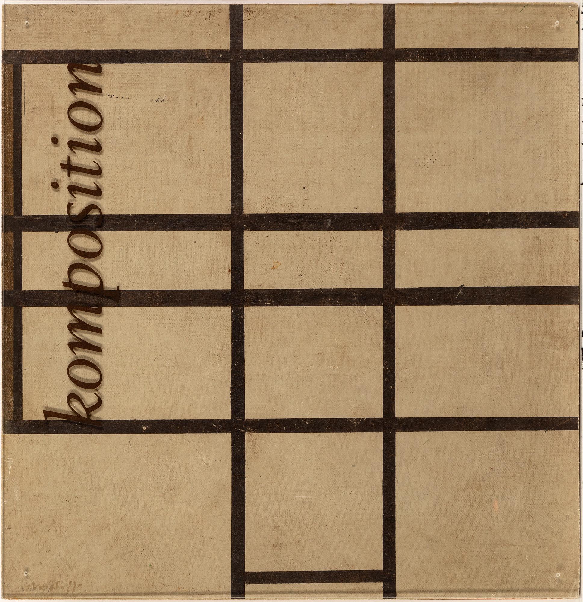 Anders Widoff, "Komposition, Mondrian".
