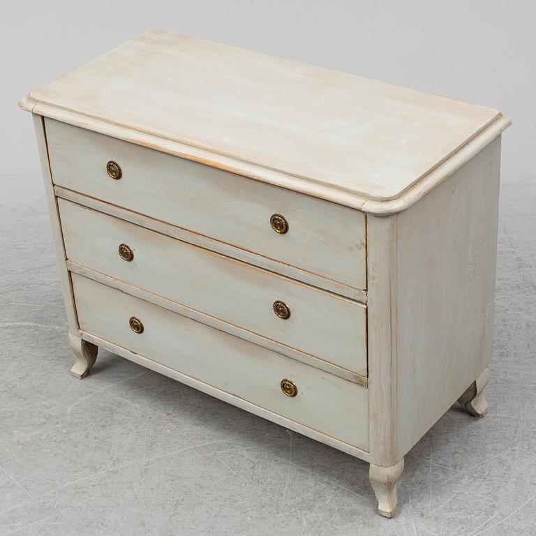 A chest of drawers from the second half of the 1800's.