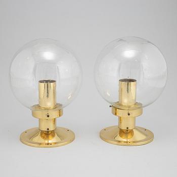 Two 'Globus', model T472, ceiling lamps by Hans-Agne Jakobsson, Hans-Agne Jakobsson AB, Markaryd.