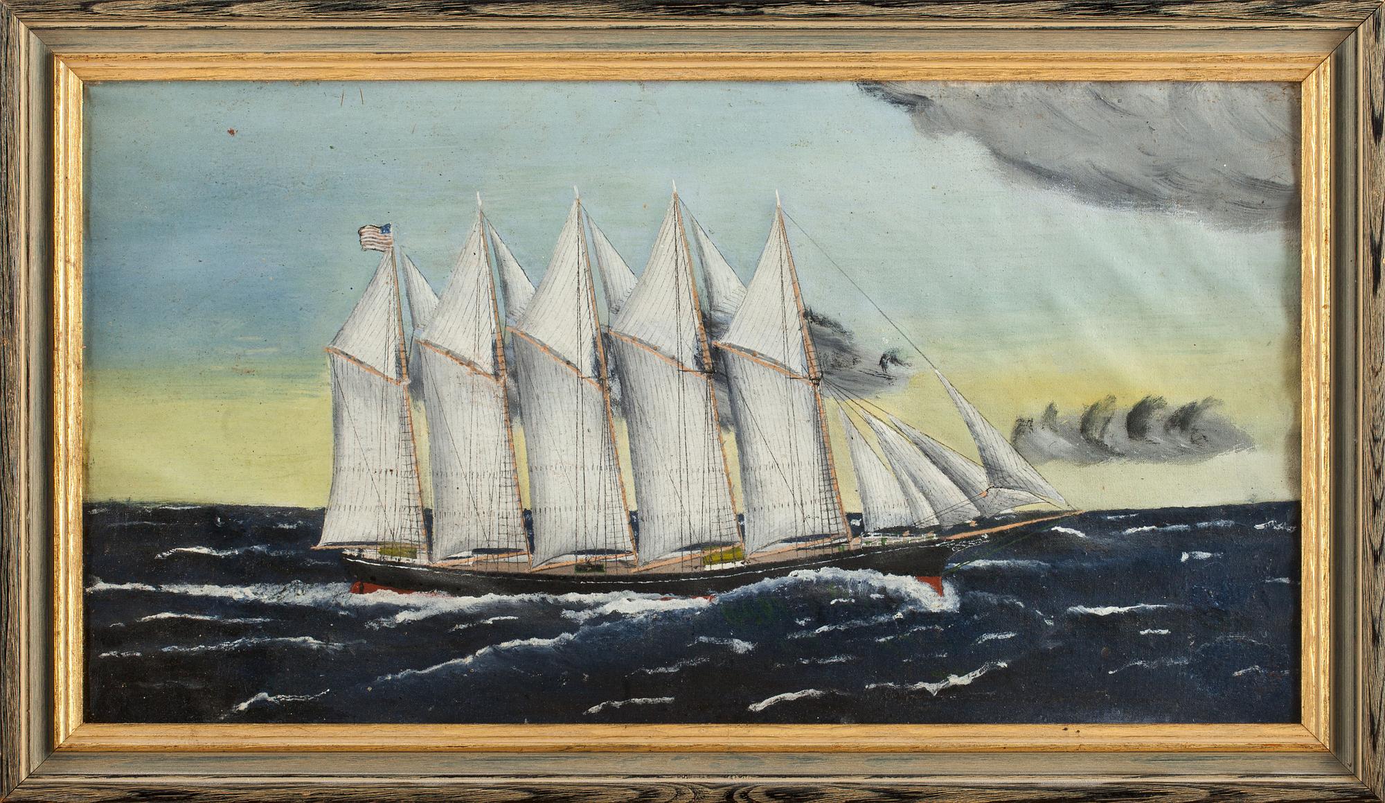 OKÄND KONSTNÄR, 3 st, olja på duk.